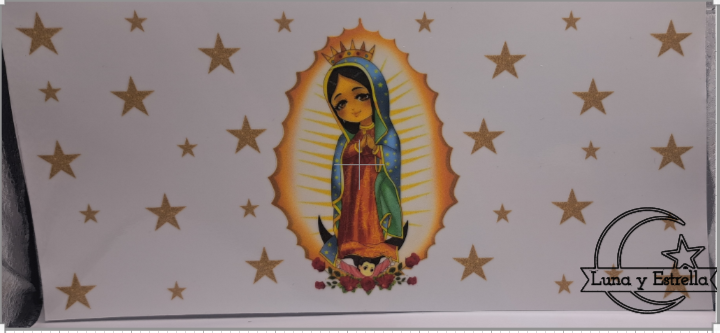 Cartoon Virgin Mary